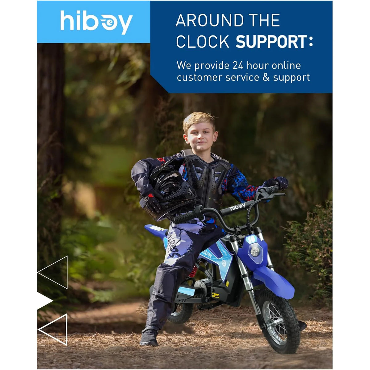 Hiboy Electric Dirt Bike for Kids With Three Speed Modes