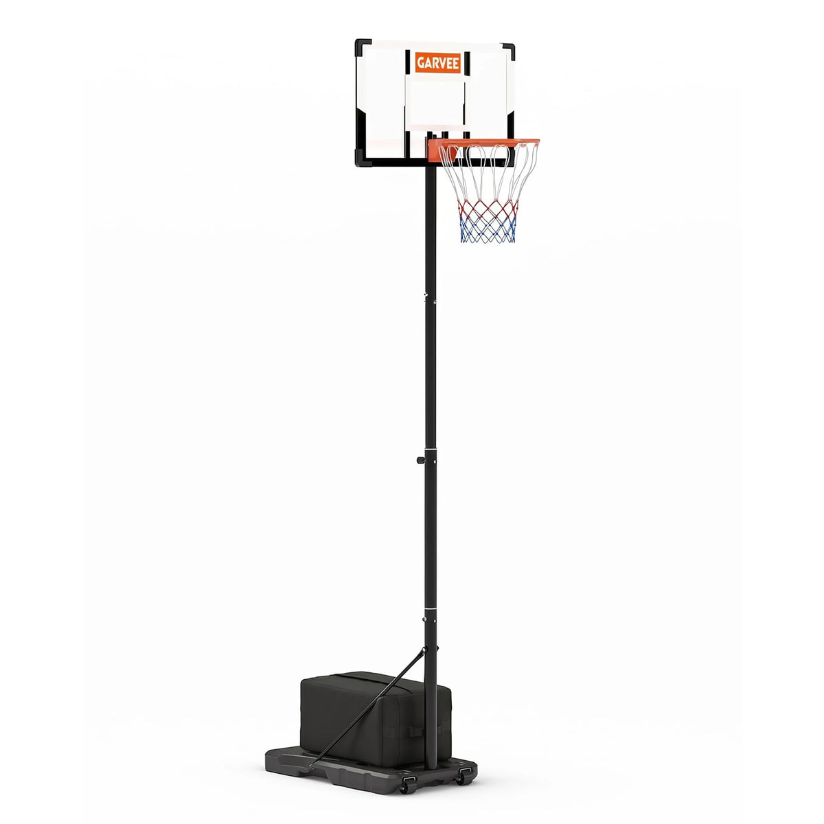 HiMISS Adjustable Portable Basketball Hoop With Backboard And Net
