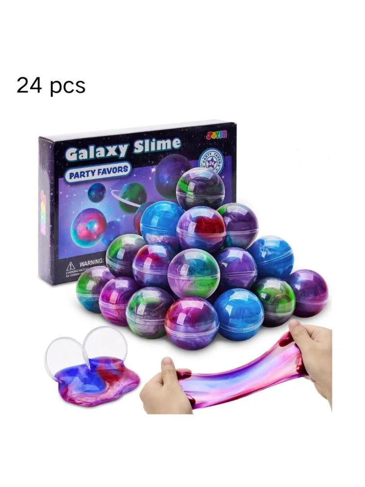 Joyfy Galaxy Slime Balls Stretchy Party Favors Classroom Rewards