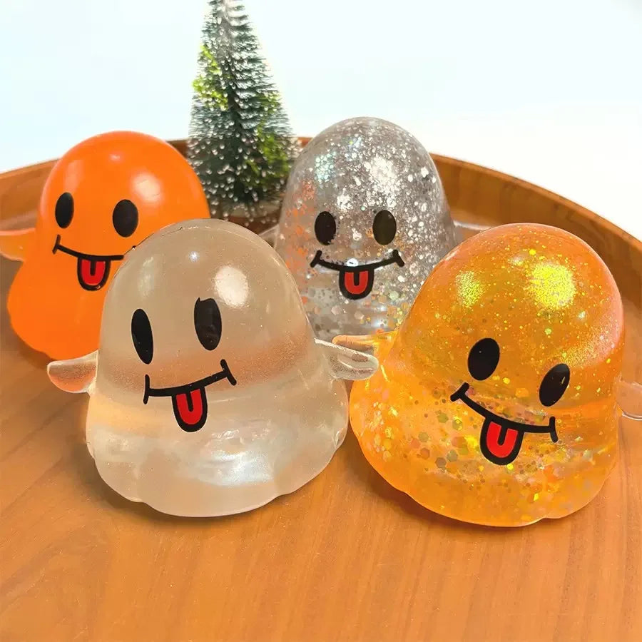 Realistic Ghost Squishy Toy Slow Rising Halloween Stress Relief Fidget