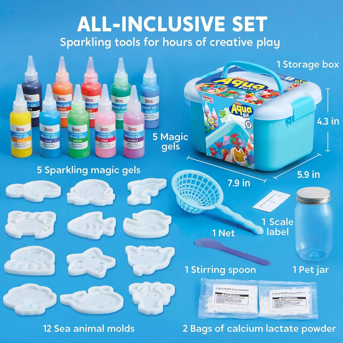 Joyfy Magic Fairy Water Gel Kit For Creative Kids Play