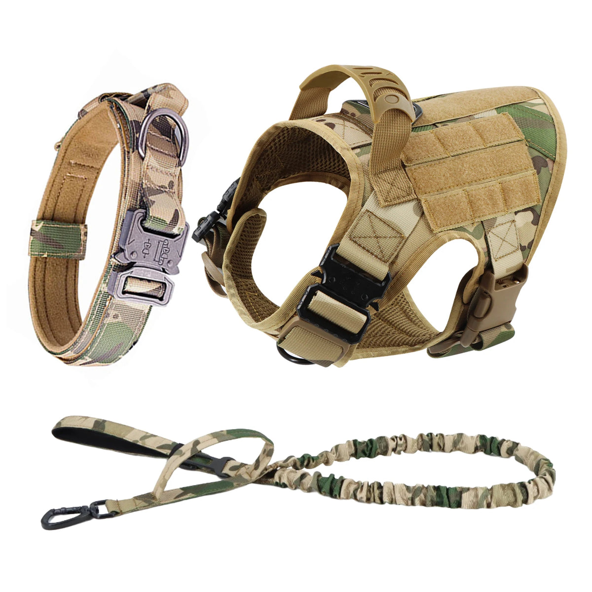 Petravel Padded Nylon Dog Harness And Leash Set For Active Pets