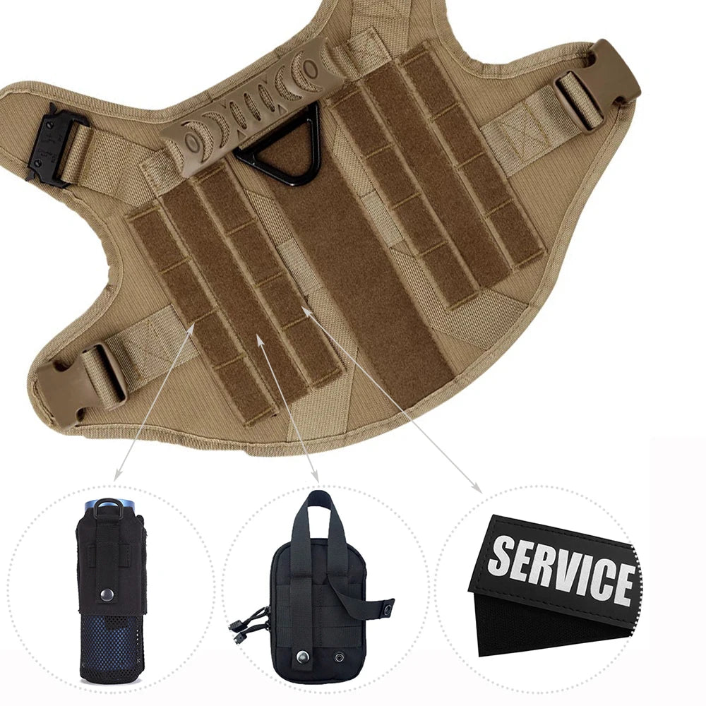 Petravel Padded Nylon Dog Harness And Leash Set For Active Pets