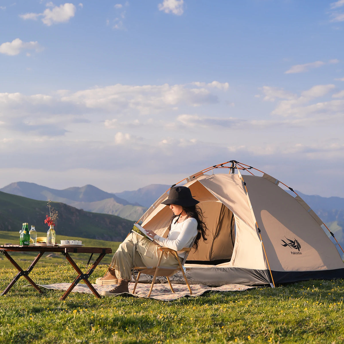 Pakicetus Instant Opening Camping Tent For Beach And Rain Shelter