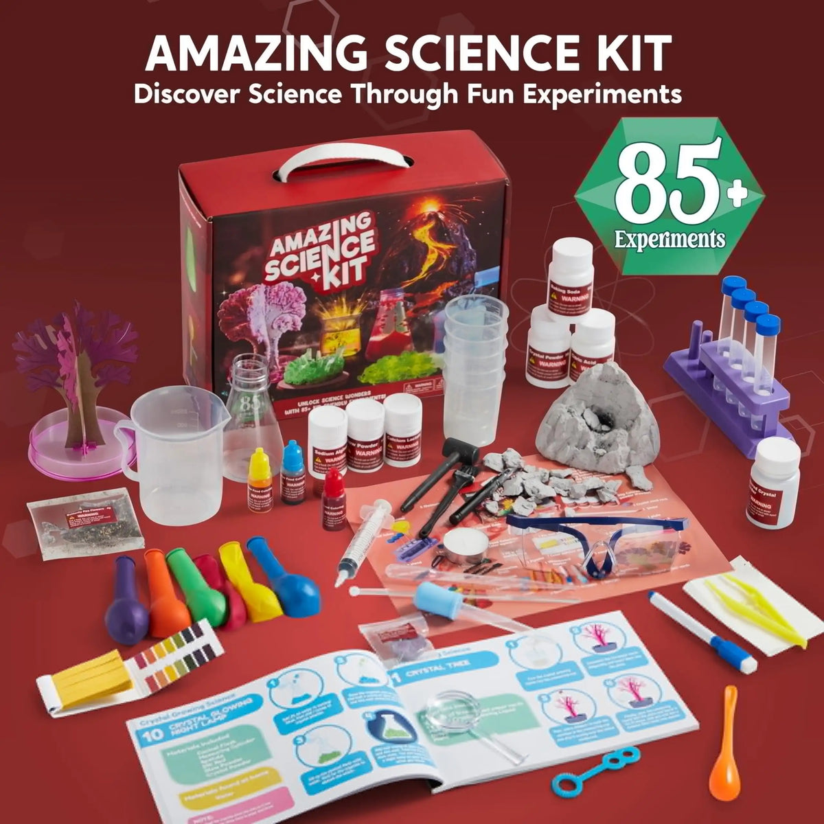 Joyfy Kids Science Experiment Kit With Fun STEM Learning Activities