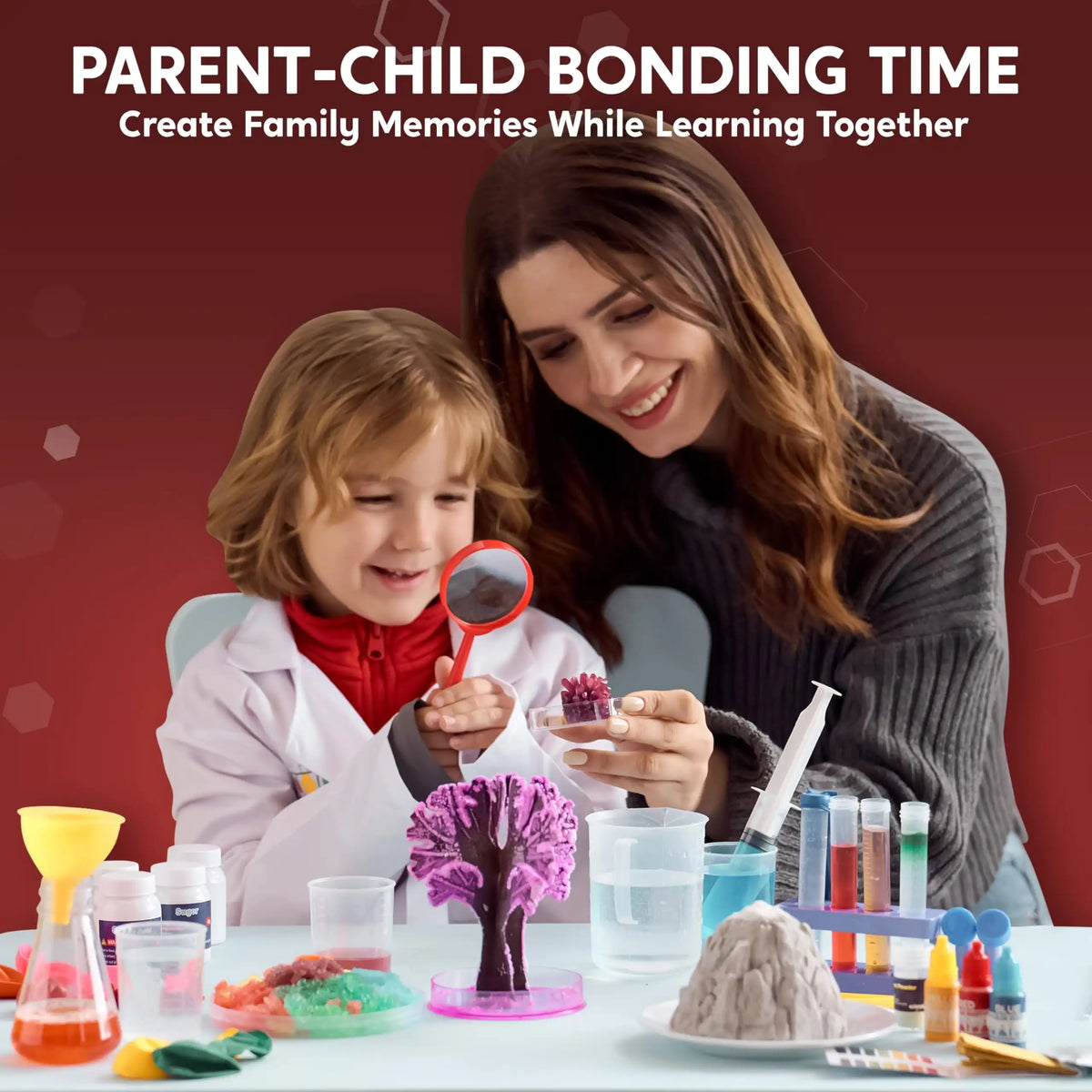 Joyfy Kids Science Experiment Kit With Fun STEM Learning Activities