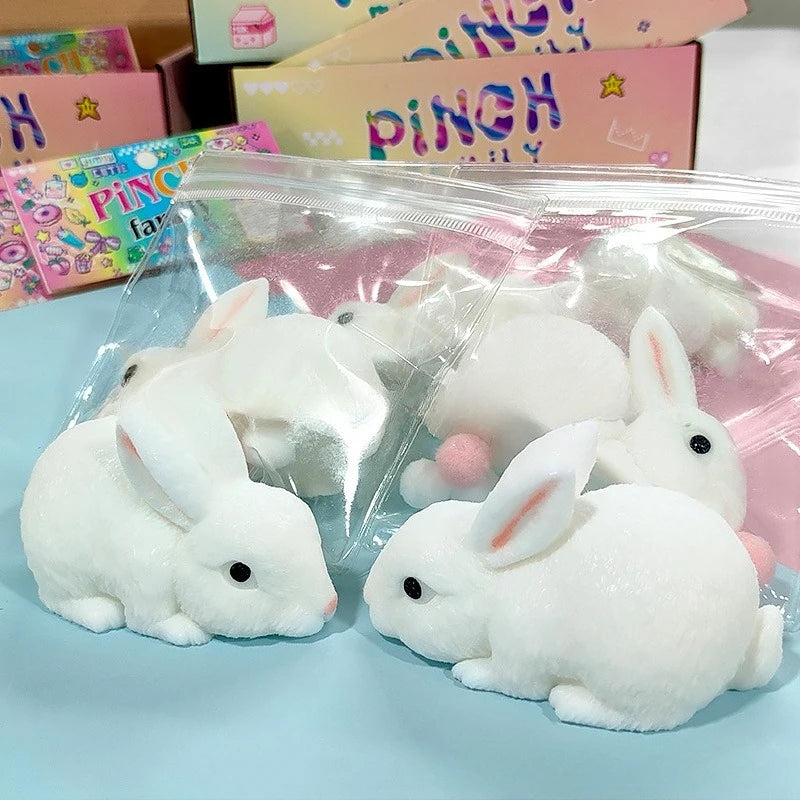 Rabbit Slow-Rebound Squishy Toy for Sensory Stress Relief