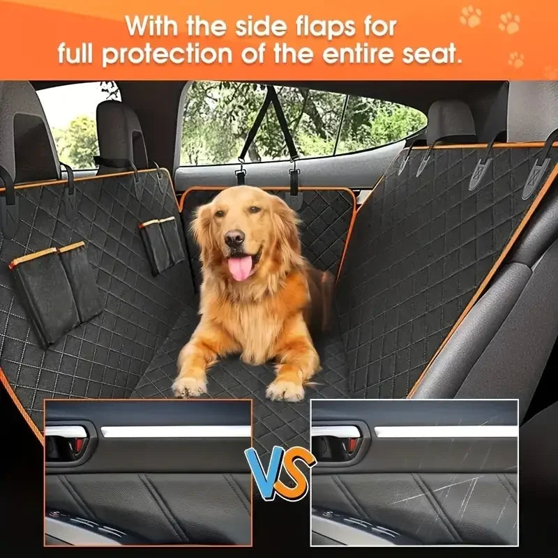 Waterproof Dog Car Seat Hammock Cover With Nonslip Scratch Protection