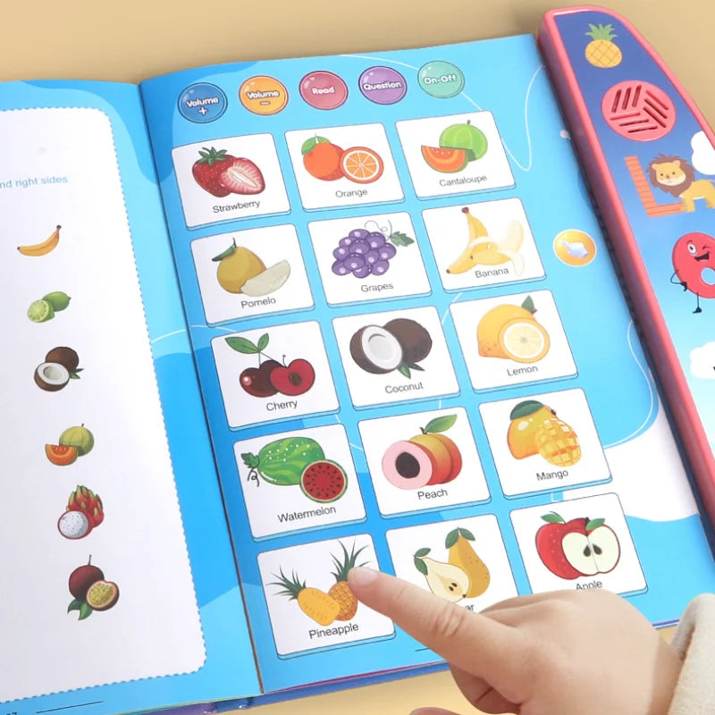 Kmoist Electronic Audio Learning Book For Early Education Kids