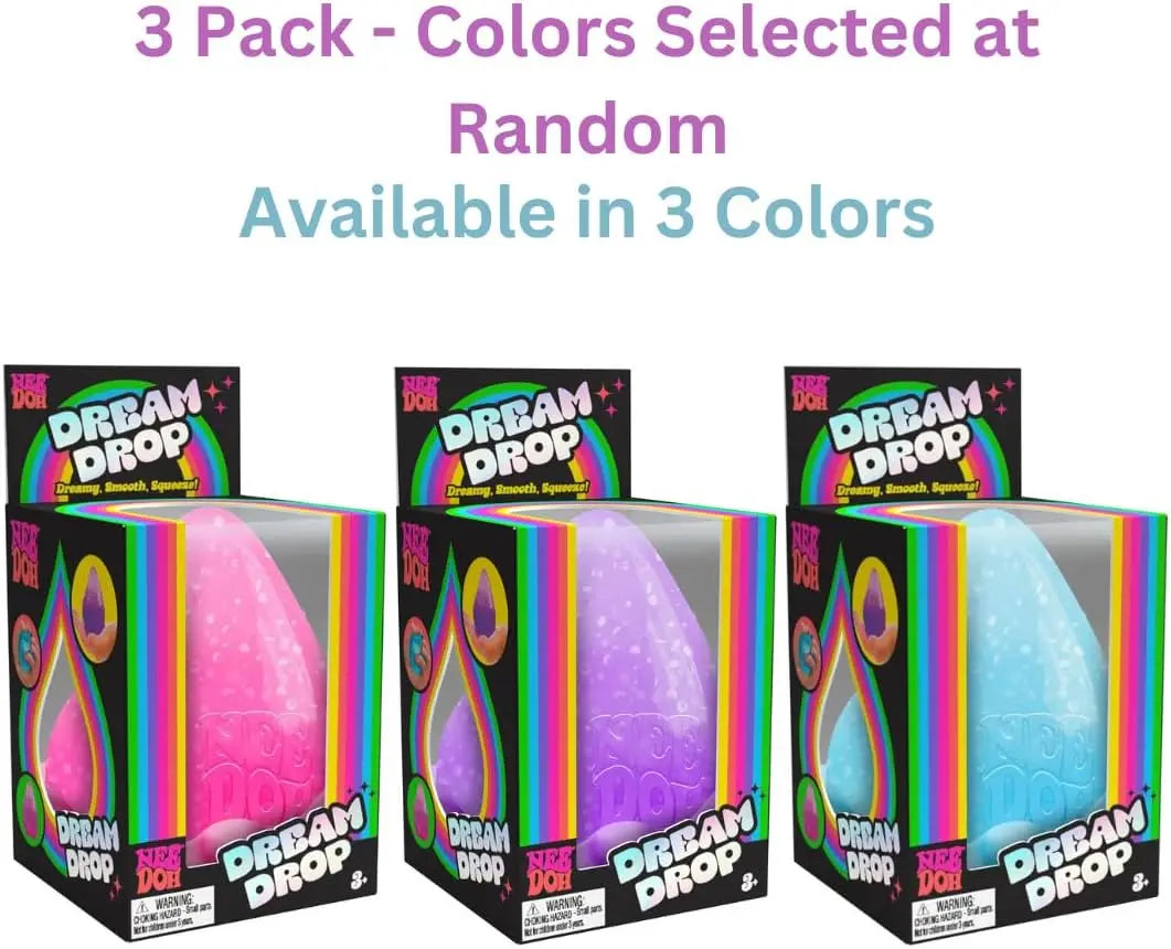 NeeDoh Dream Drop Sensory Toy With Groovy Goo Filling