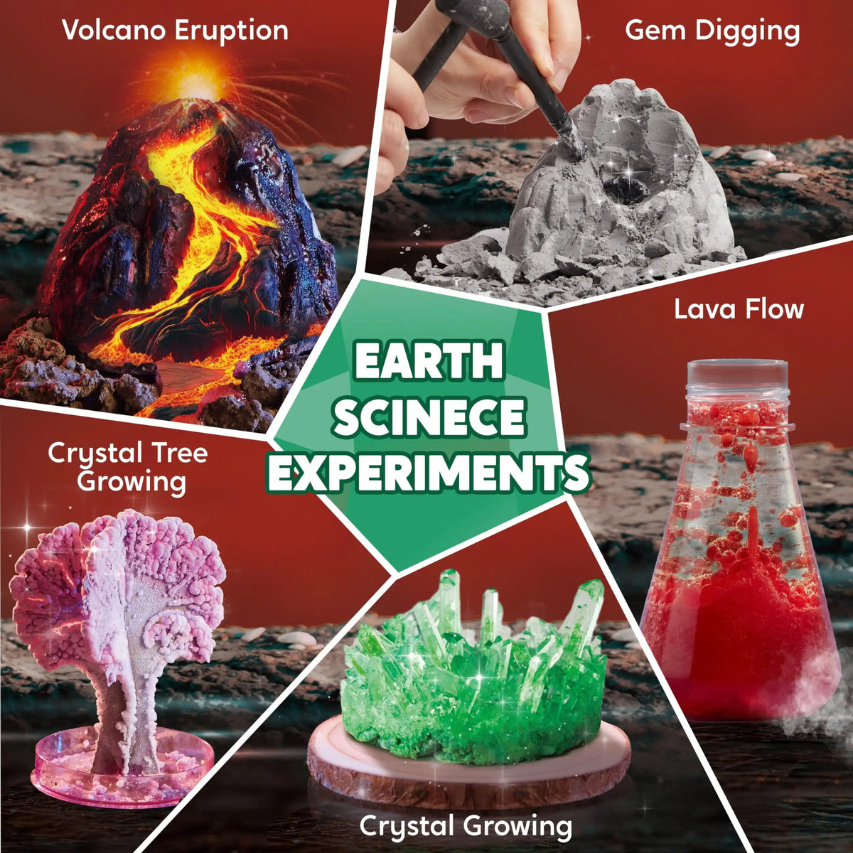 Joyfy Kids Science Experiment Kit With Fun STEM Learning Activities
