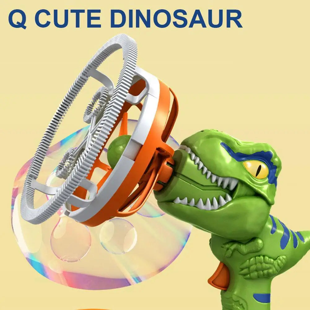 CONUSEA Dinosaur Bubble Gun Automatic Bubble Blower Toy For Kids
