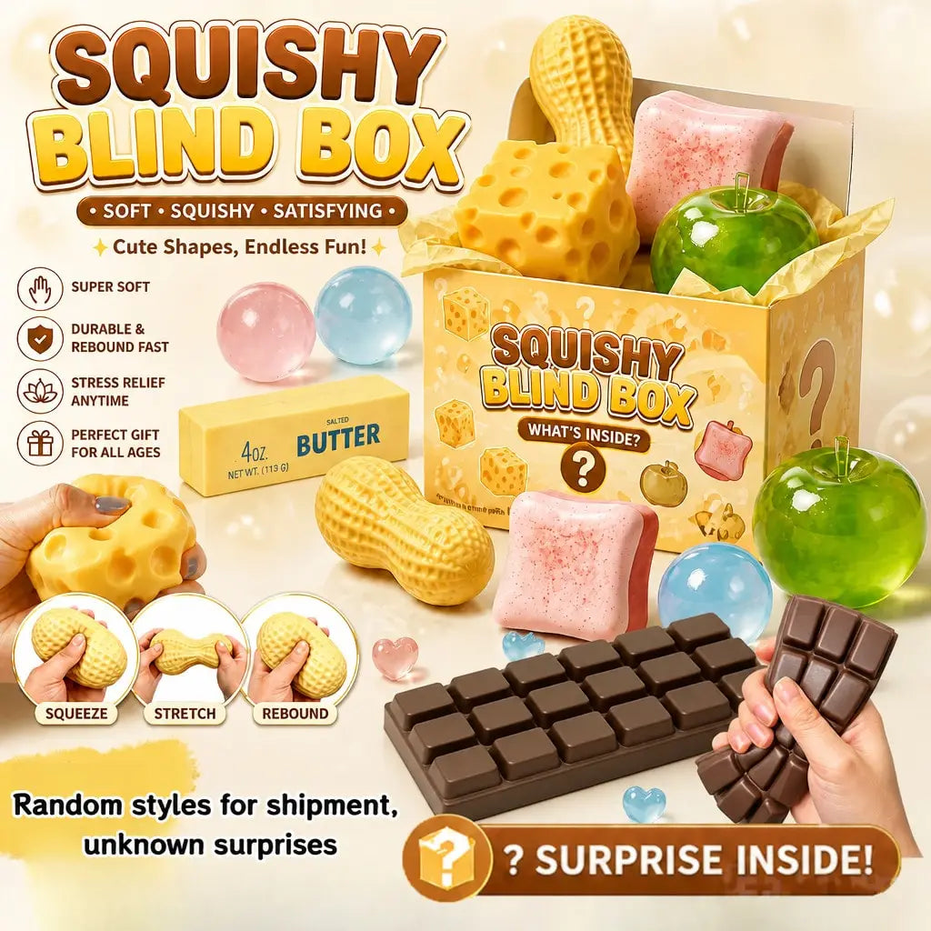 Cute Food Squishy Toy Slow Rebound Stress Relief Fidget Gift