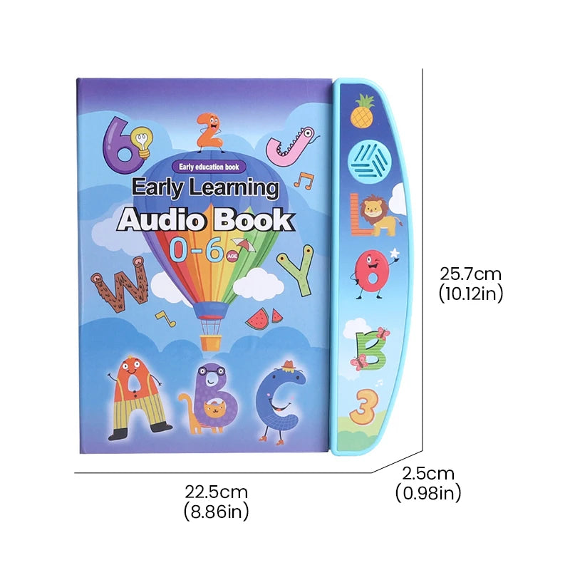 Kmoist Electronic Audio Learning Book For Early Education Kids