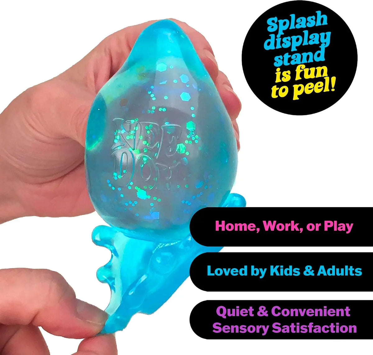 NeeDoh Dream Drop Sensory Toy With Groovy Goo Filling