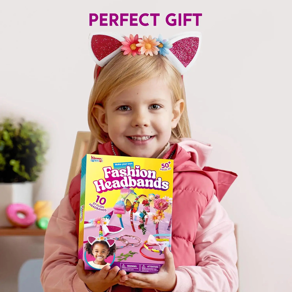 Joyfy DIY Headband Making Kit For Girls Creative Hair Accessories