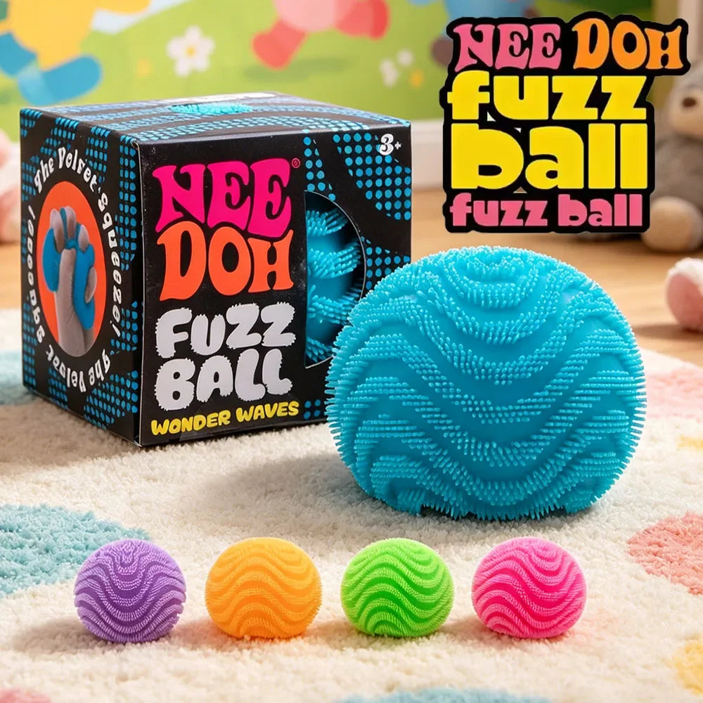Nee Doh Fuzz Ball Blind Box Stress Relief Desk Toy