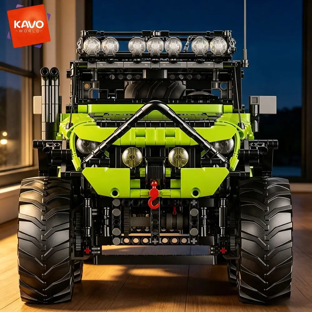 KAVOWORLD Off Road Vehicle Building Blocks Construction Set