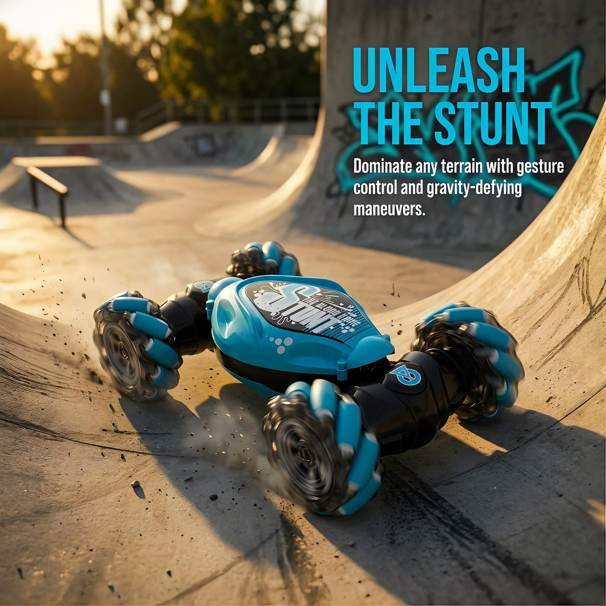 JJRC Gesture Sensing Deformable Remote Control Stunt Car Toy