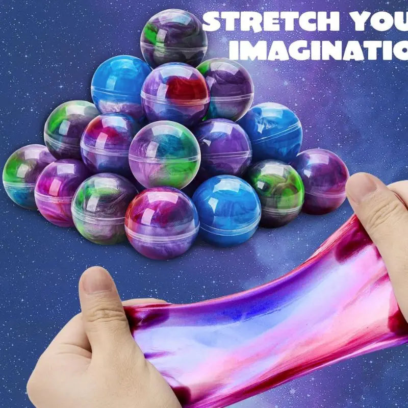 Joyfy Galaxy Slime Balls Stretchy Party Favors Classroom Rewards