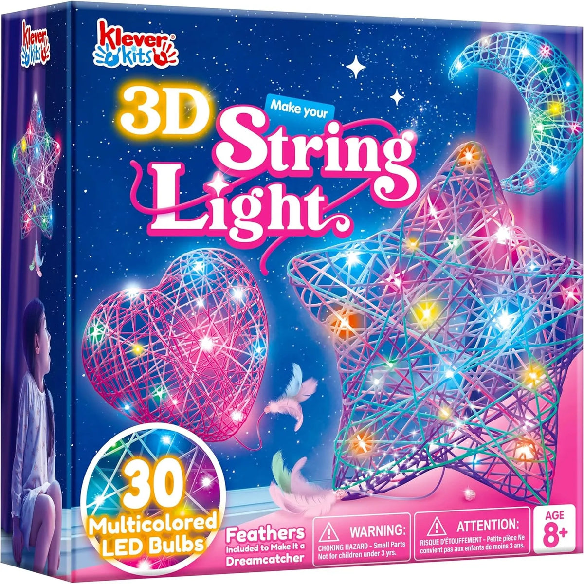 Joyfy 3D String Art Light Up Creative Kit For Children