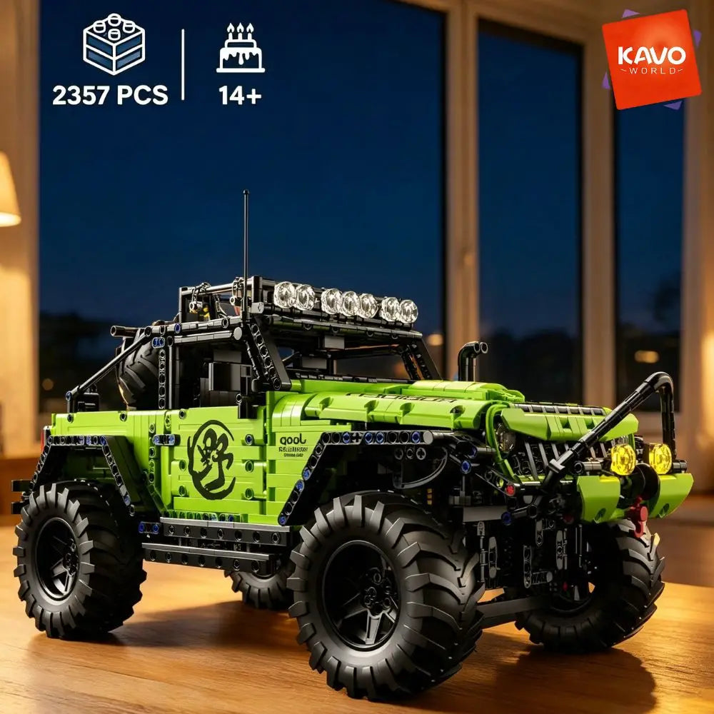 KAVOWORLD Off Road Vehicle Building Blocks Construction Set