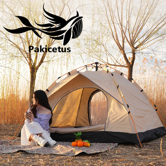 Pakicetus Instant Cabin Tent For Family Camping And Outdoor Travel