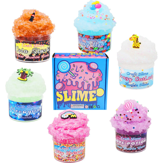 Slime Foam Putty Kit for Stress Relief and Creative Play