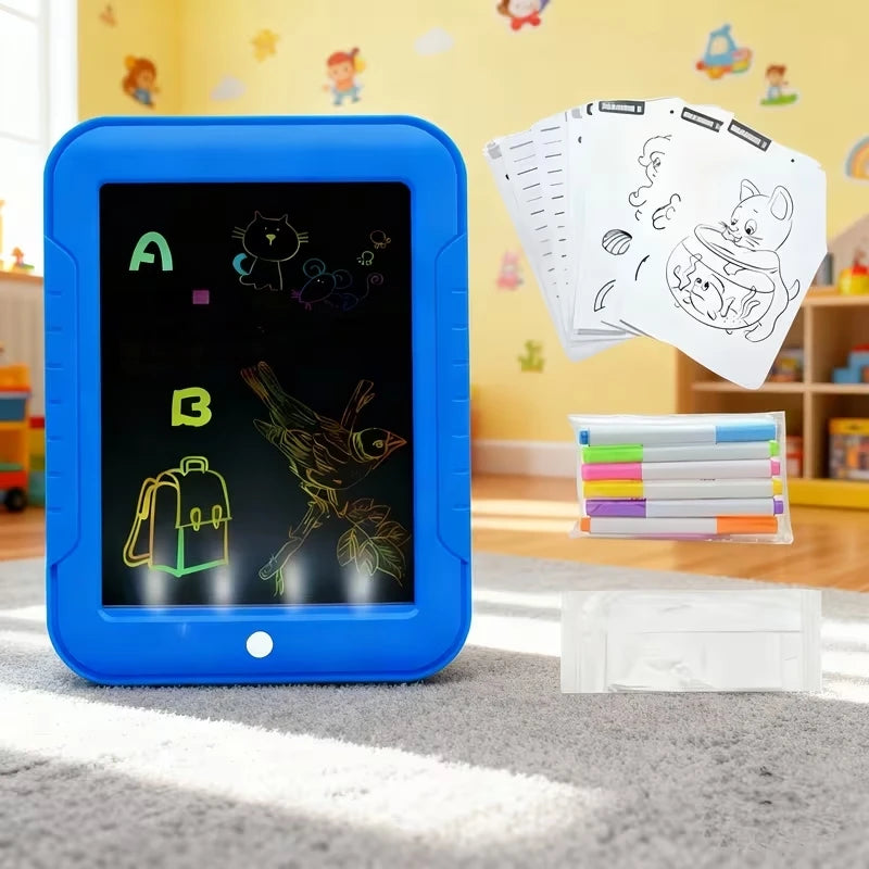 LED Children's Light Up Tracing Board With Drawing Cards