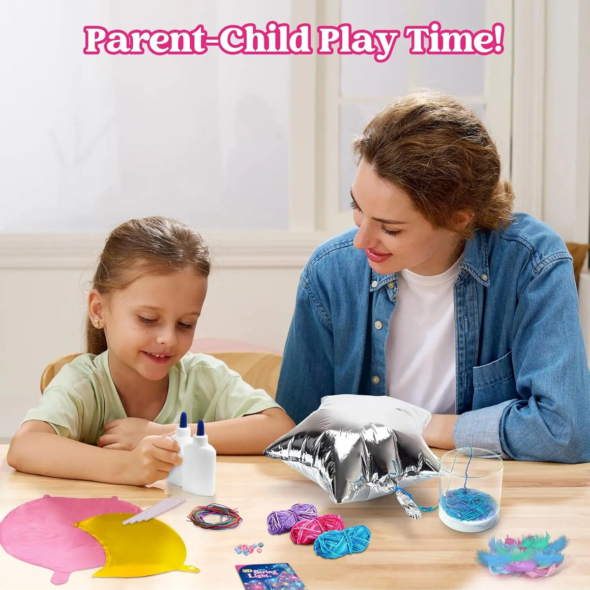 Joyfy 3D String Art Light Up Creative Kit For Children