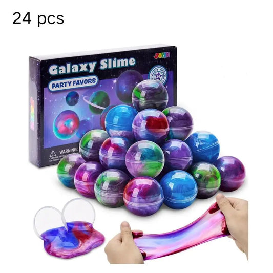 Joyfy Galaxy Slime Balls Stretchy Party Favors Classroom Rewards