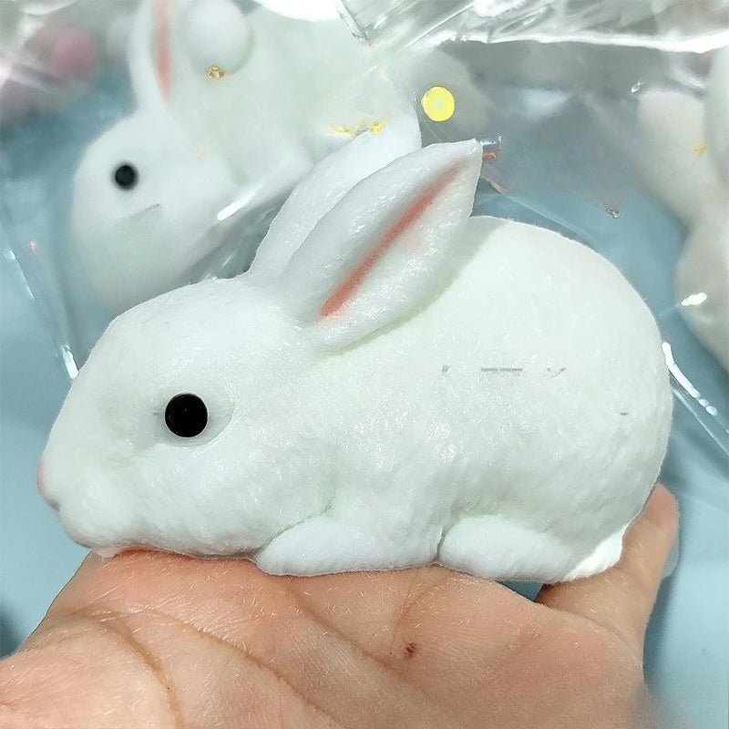 Rabbit Slow-Rebound Squishy Toy for Sensory Stress Relief