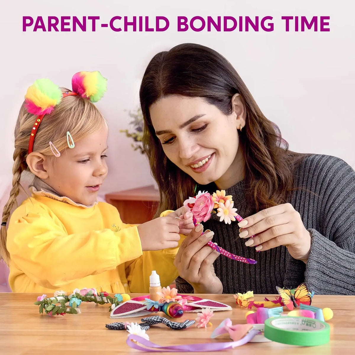 Joyfy DIY Headband Making Kit For Girls Creative Hair Accessories