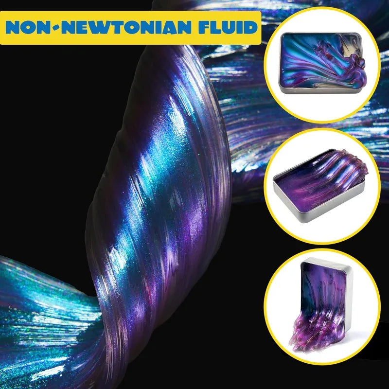 Galaxy Color Changing Putty Therapy Putty Fidget Toys Adults Squishy Sensory Toys Anxiety Stress Relief Gifts for Adults