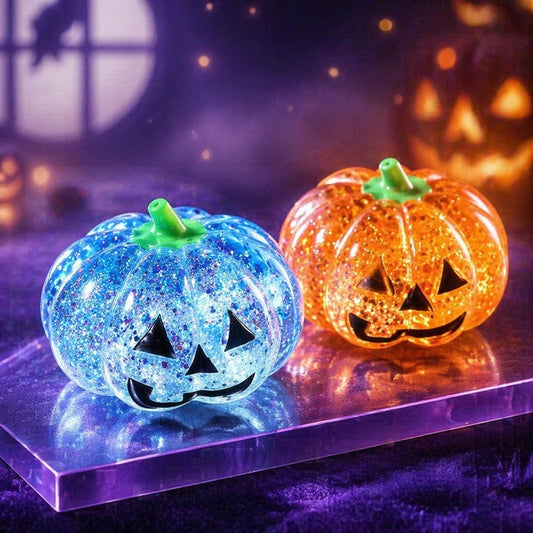 Halloween Pumpkin Squishy Toy for Stress Relief and Sensory Play