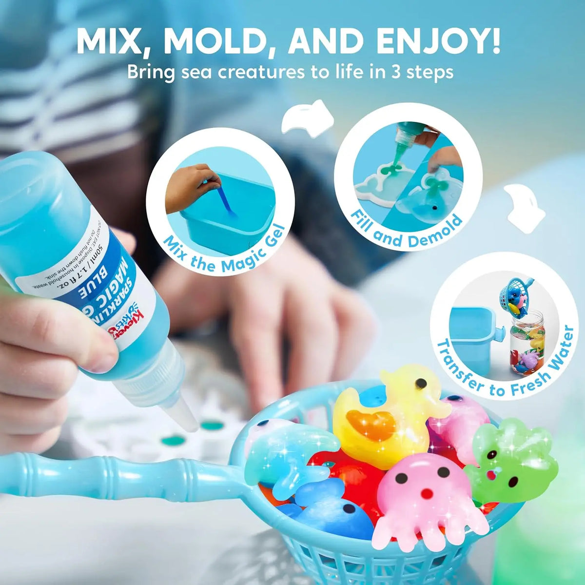 Joyfy Magic Fairy Water Gel Kit For Creative Kids Play