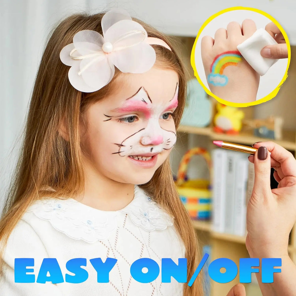 Joyfy Face And Body Painting Kit For Kids Party Fun