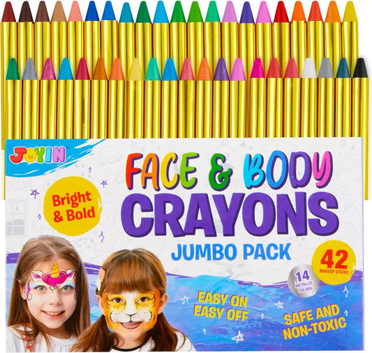 Joyfy Face And Body Painting Kit For Kids Party Fun