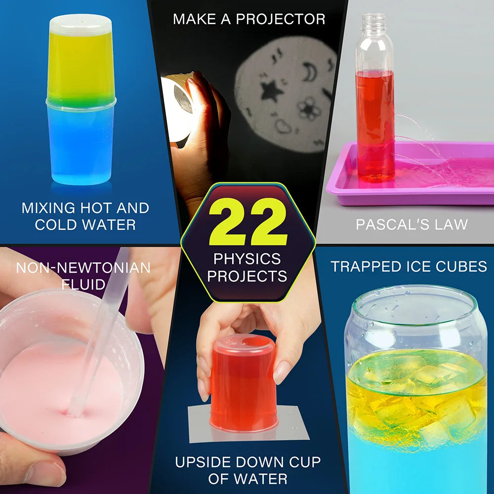 Kids Science Experiment Kit With 105 Fun STEM Activities