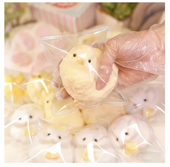 Slow Rebound Baby Chick Squishy Toy Mochi Fidget Figure