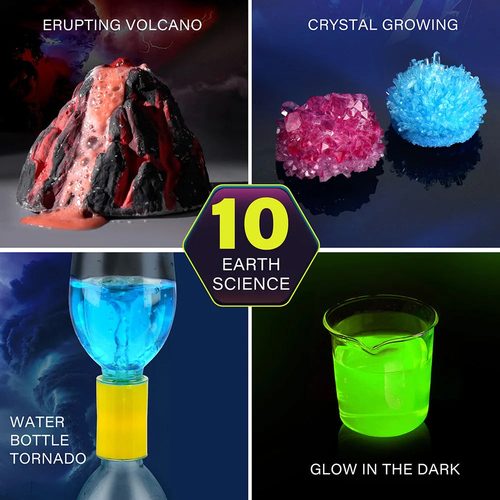 Kids Science Experiment Kit With 105 Fun STEM Activities