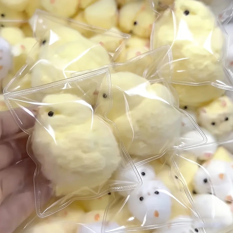 Slow Rebound Baby Chick Squishy Toy Mochi Fidget Figure