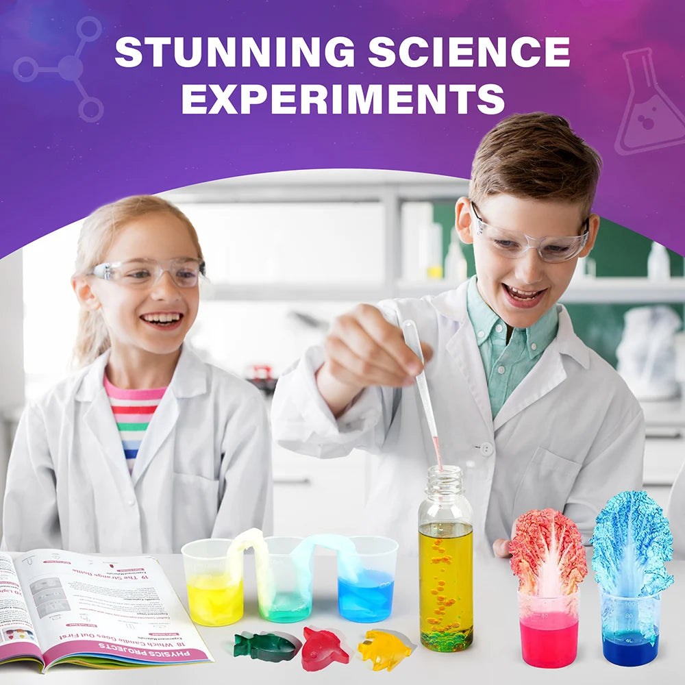 Kids Science Experiment Kit With 105 Fun STEM Activities