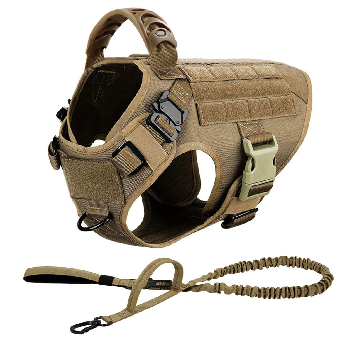 Petravel Padded Nylon Dog Harness And Leash Set For Active Pets