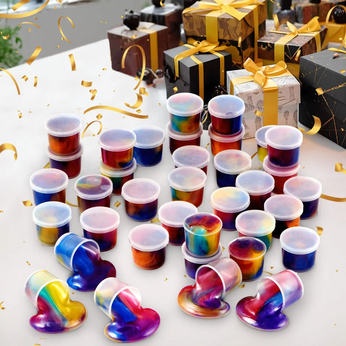 Galaxy Slime Party Favors Stretchy Non Sticky Kids Classroom Rewards
